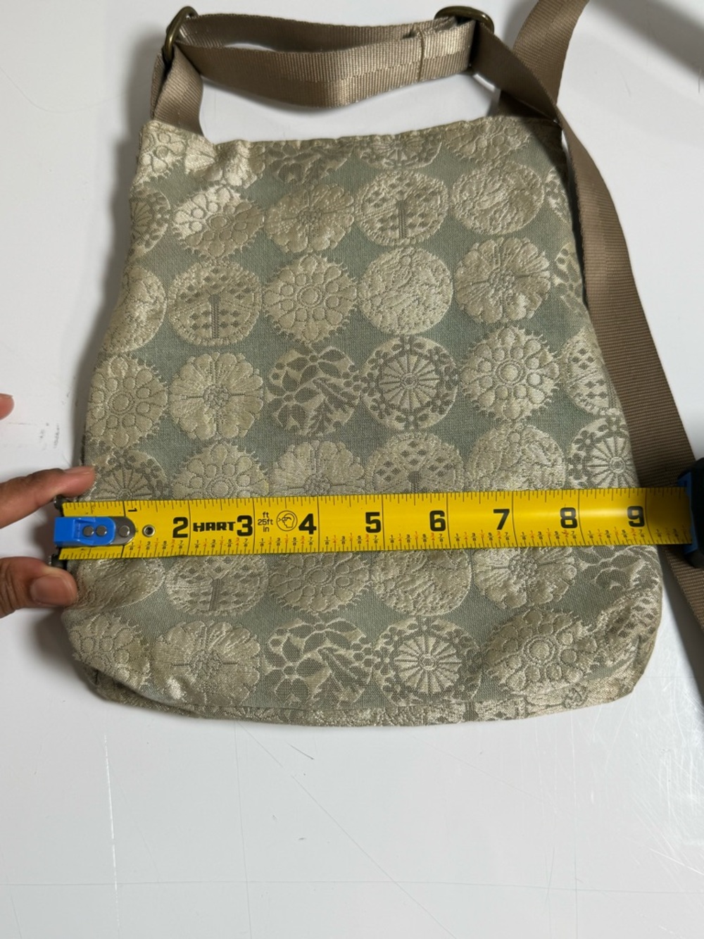 Maruca "Busy Body" Handmade In Boulder Co. Crossbody Handbag Boho Floral - Picture 7 of 10